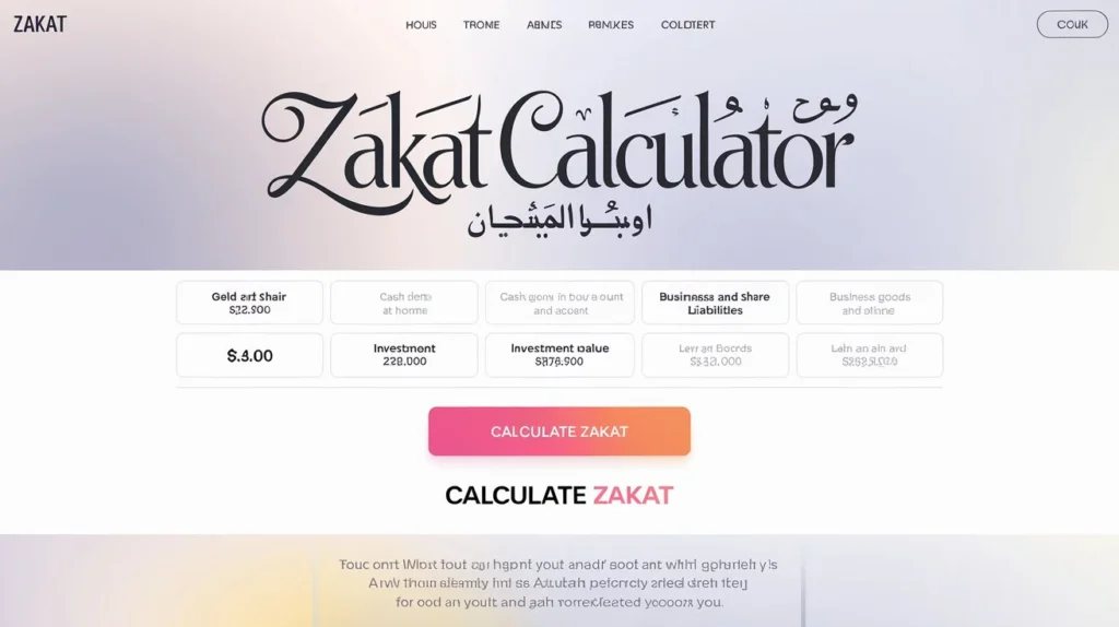 Zakat Calculator ज़कात कैलकुलेटर